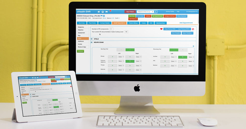 Best Chiropractic Practice Management Software - ZHealth