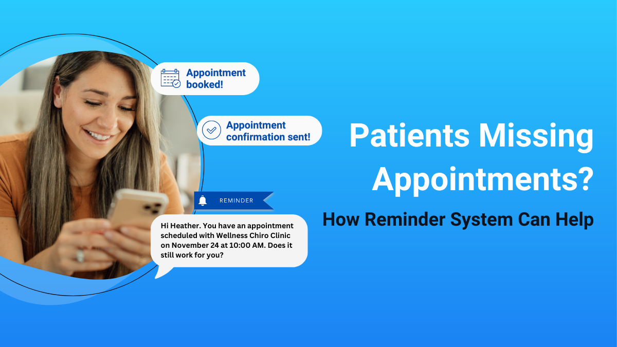 Appointment Reminders Solution For Chiropractors