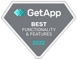 GetApp Best Functionality Badge