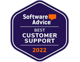 Software Advice Best Customer Support Badge