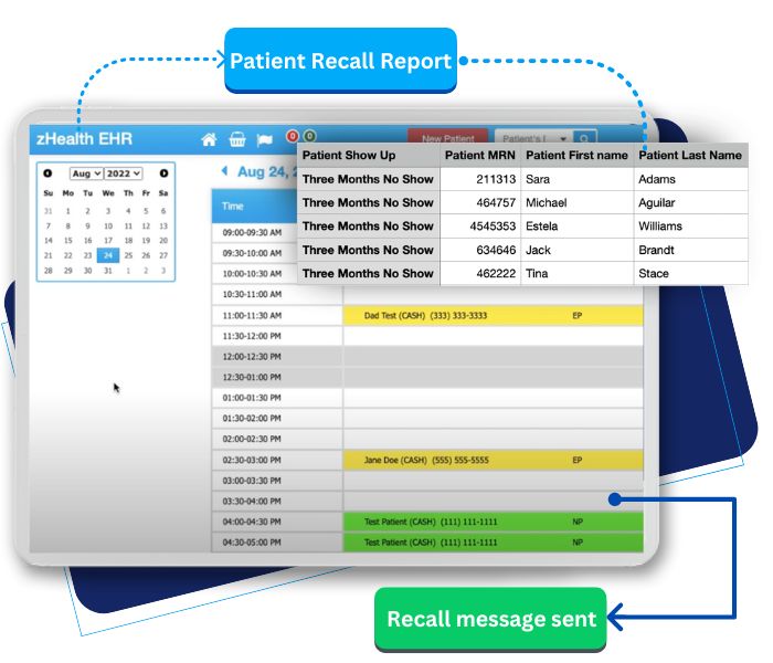 More patients more revenue with recall software