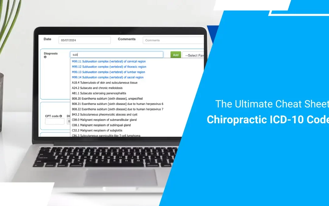 The Ultimate 2024 ICD-10 Codes Cheat Sheet for Chiropractors