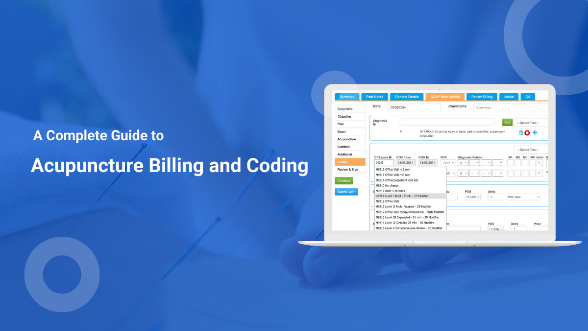 A Complete Guide to Acupuncture Billing and Coding