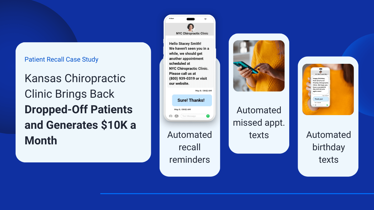 Patient Recall Software Case Study Clinic Boosts Revenue