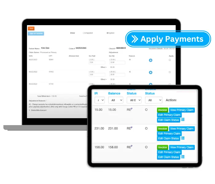 centralized billing for claims and ERAs