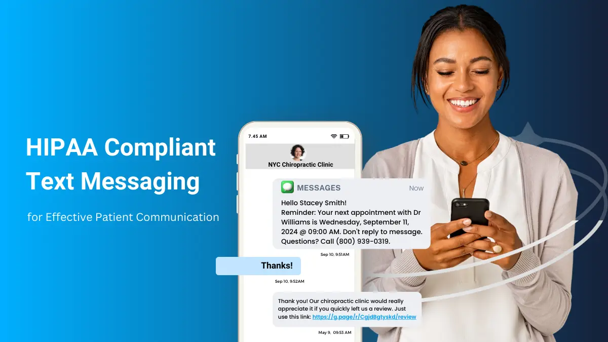 hipaa compliant text messaging