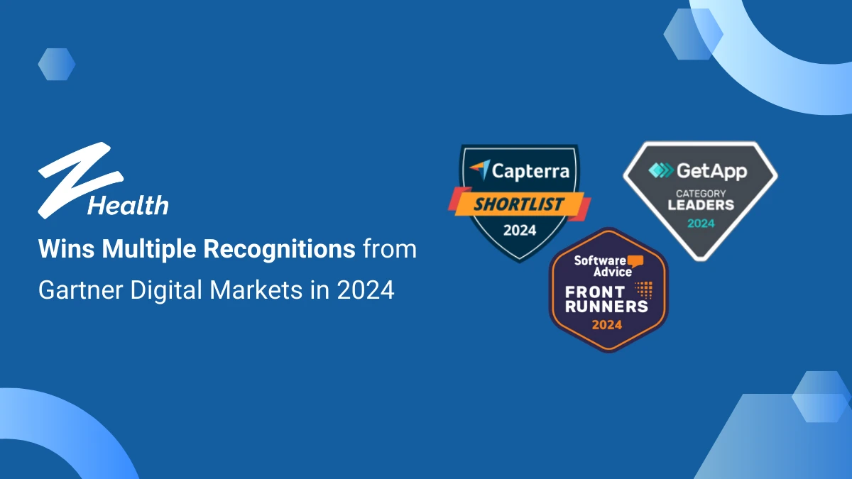 zHealth Wins Multiple Gartner Digital Markets Awards