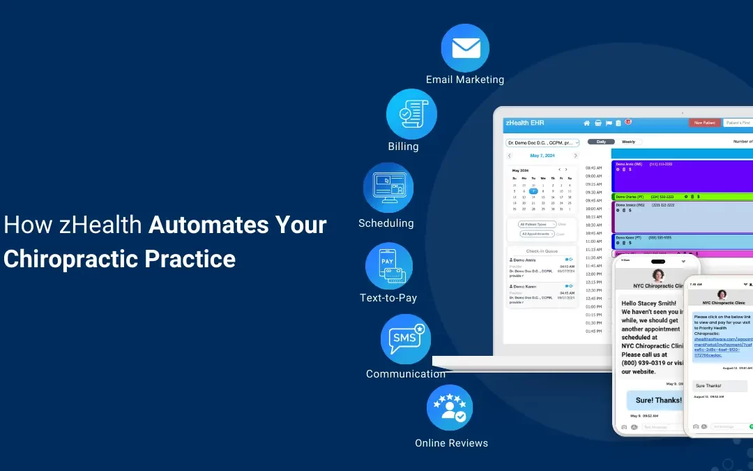 How zHealth Automates Your Chiropractic Practice