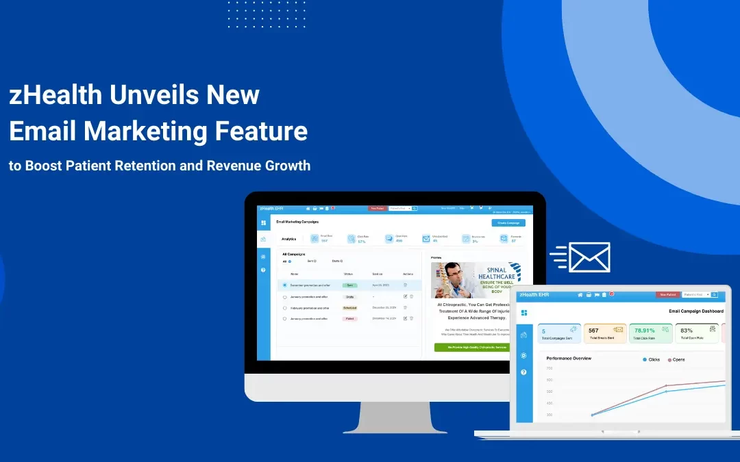 zHealth Unveils New Email Marketing Feature to Boost Patient Retention and Revenue Growth