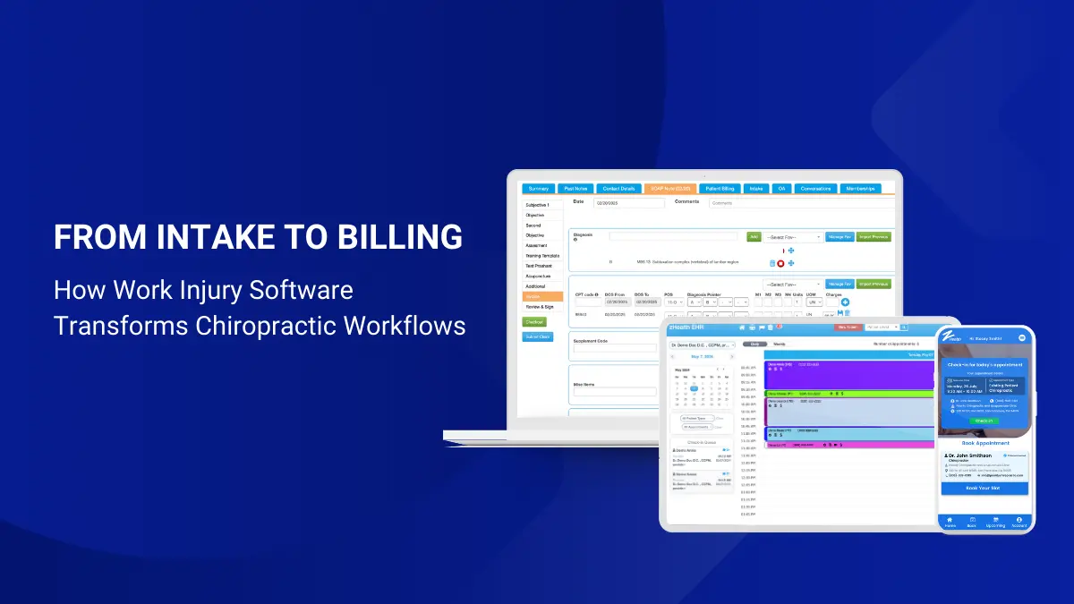 How Work Injury Software Improves Chiropractic Workflows