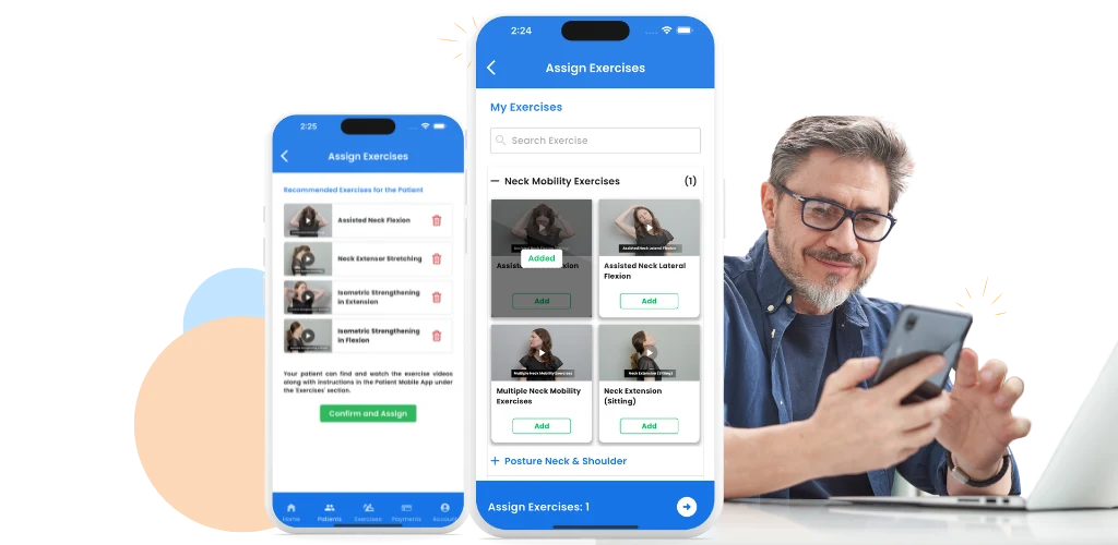Assign Home Exercise Videos
