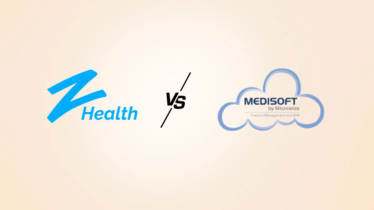 Comparing zHealth vs Medisoft
