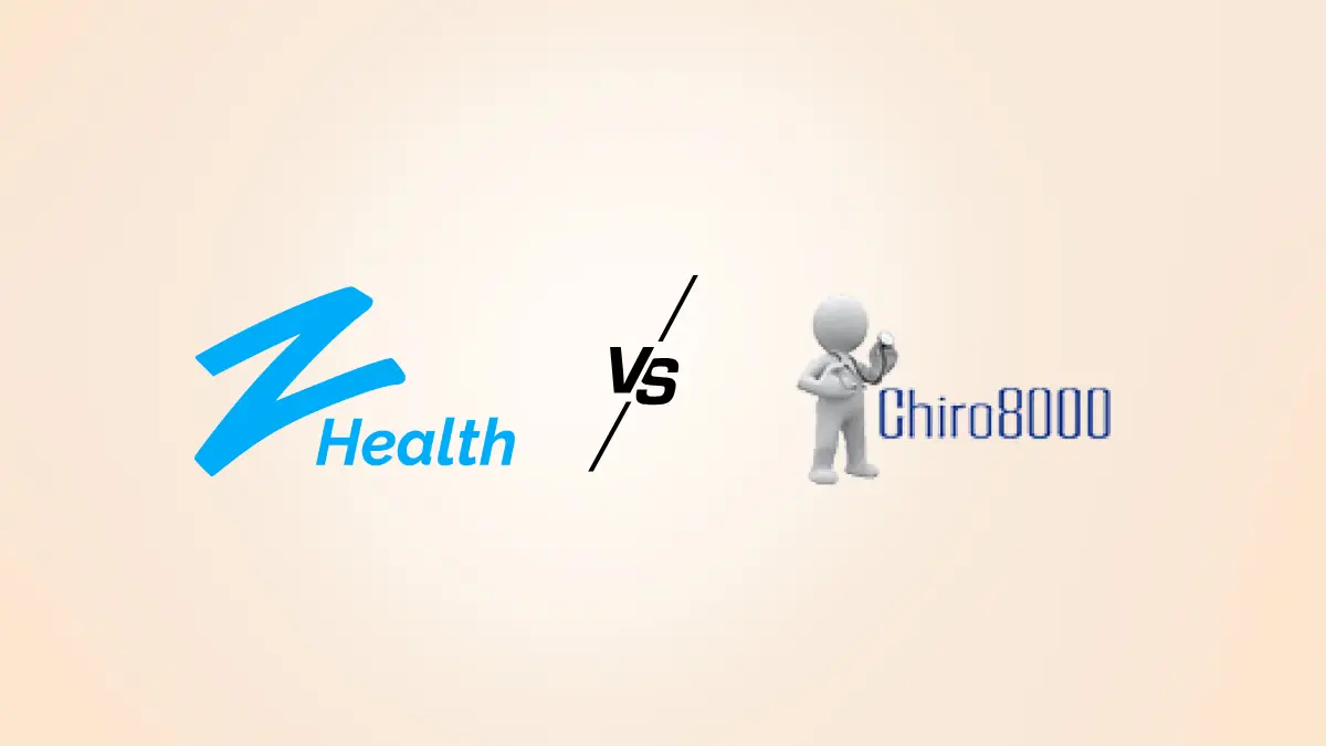 zHealth vs Chiro8000 Comparison