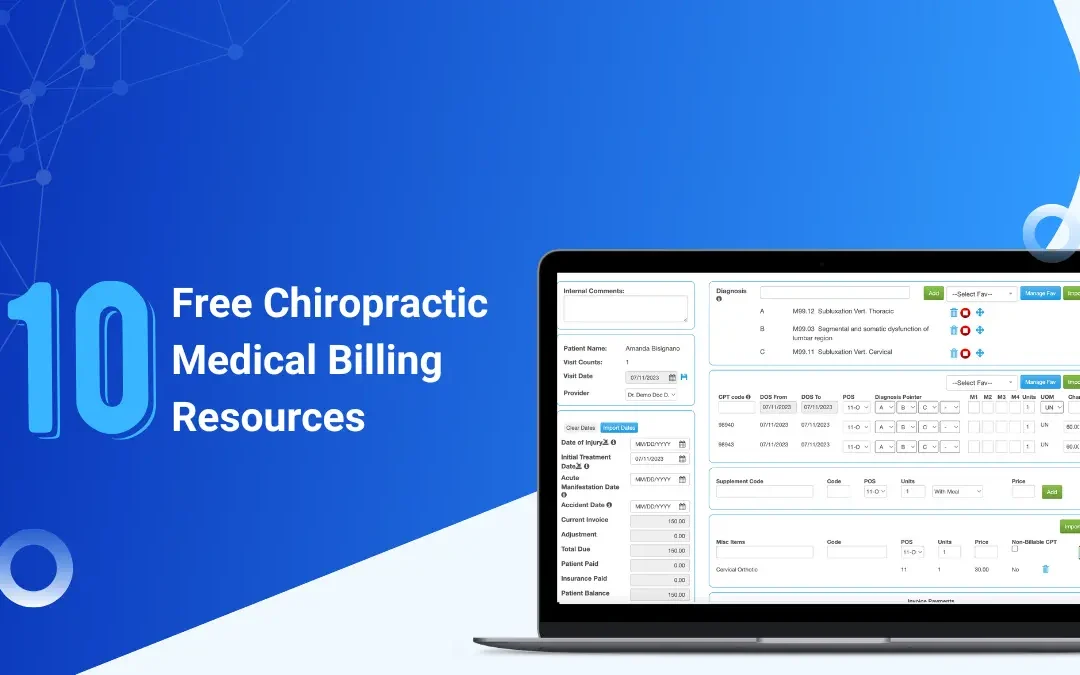 Top 10 Free Resources to Streamline Chiropractic Medical Billing in 2026