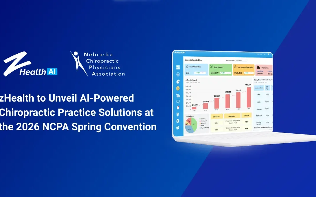 zHealth to Unveil AI-Powered Chiropractic Practice Solutions at the 2026 NCPA Spring Convention