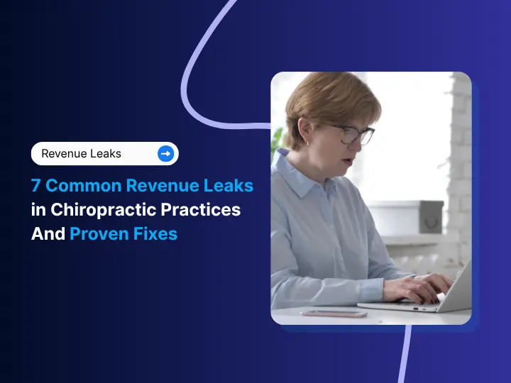 chiropractic practice revenue leaks