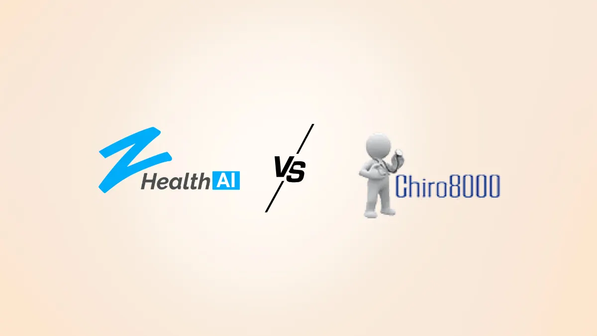 zHealth vs Chiro8000