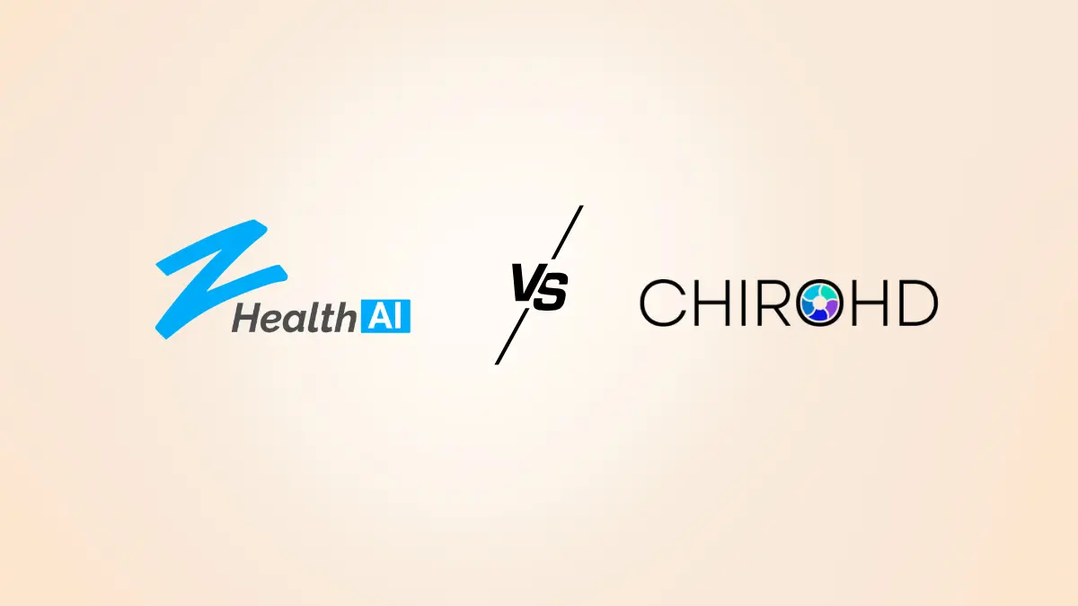 zHealth vs ChiroHD