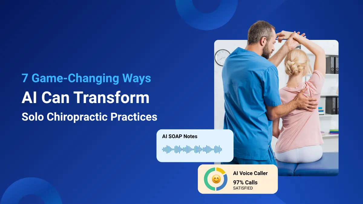 AI in chiropractic practice