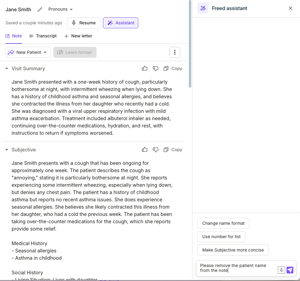 Freed AI Software