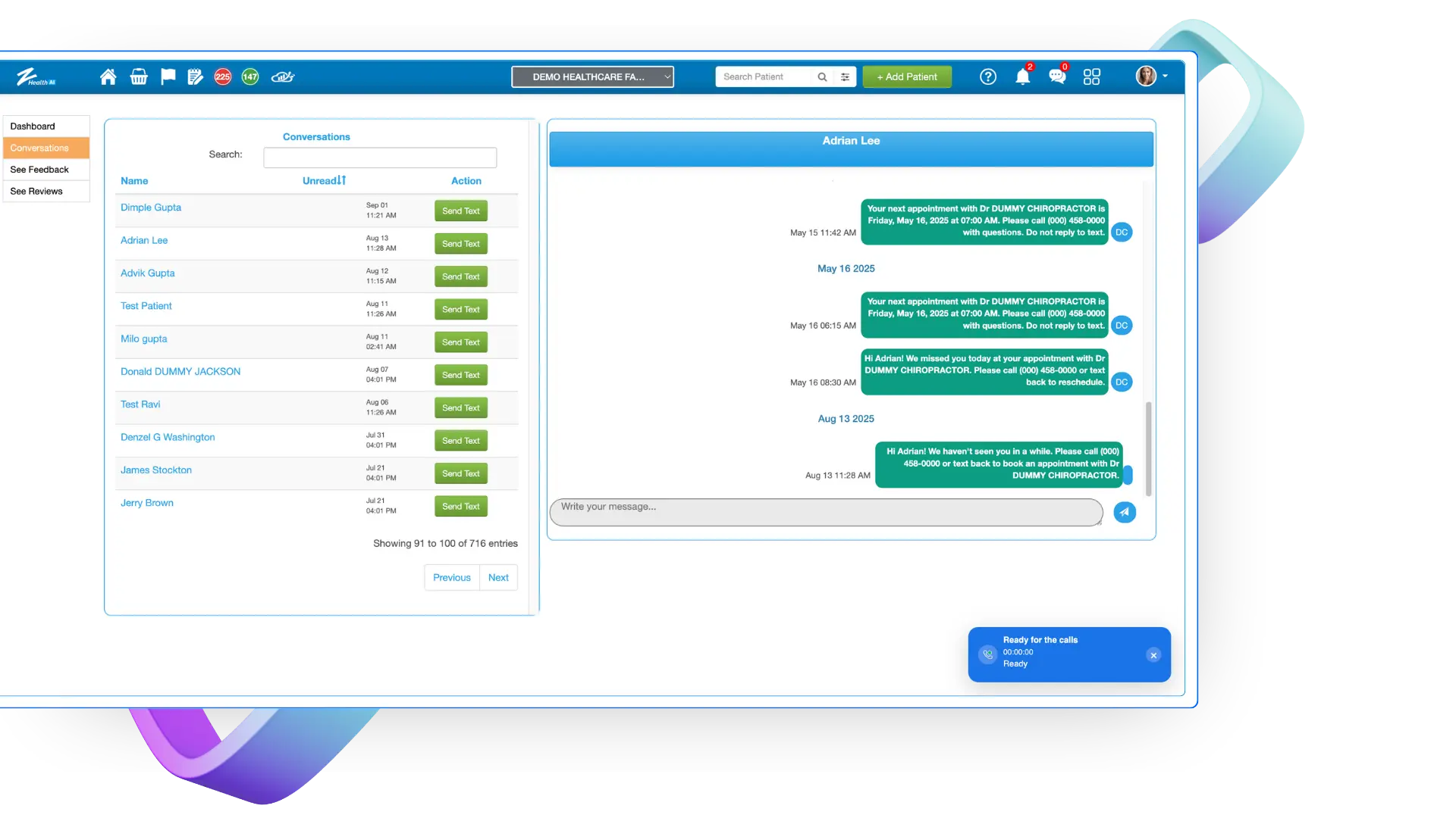 Text Messaging and Patient Communications