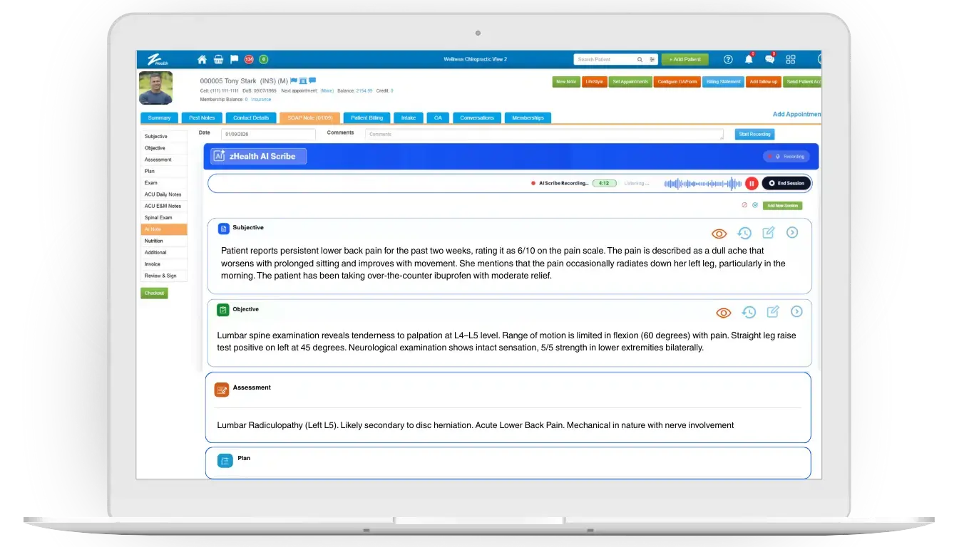 zHealth Software