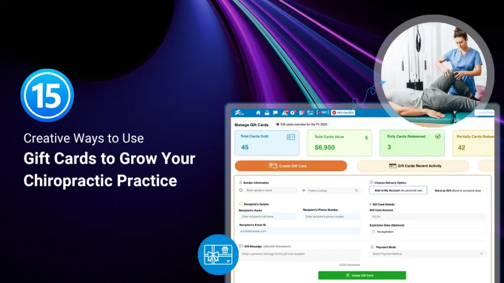 chiro gift card marketing ideas