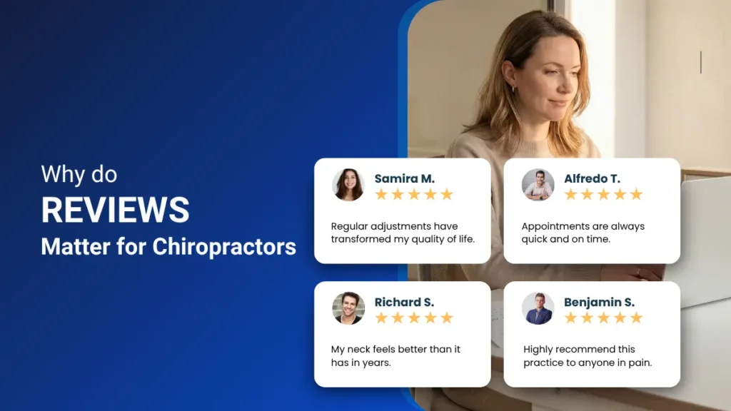 online reviews for chiropractic clinics