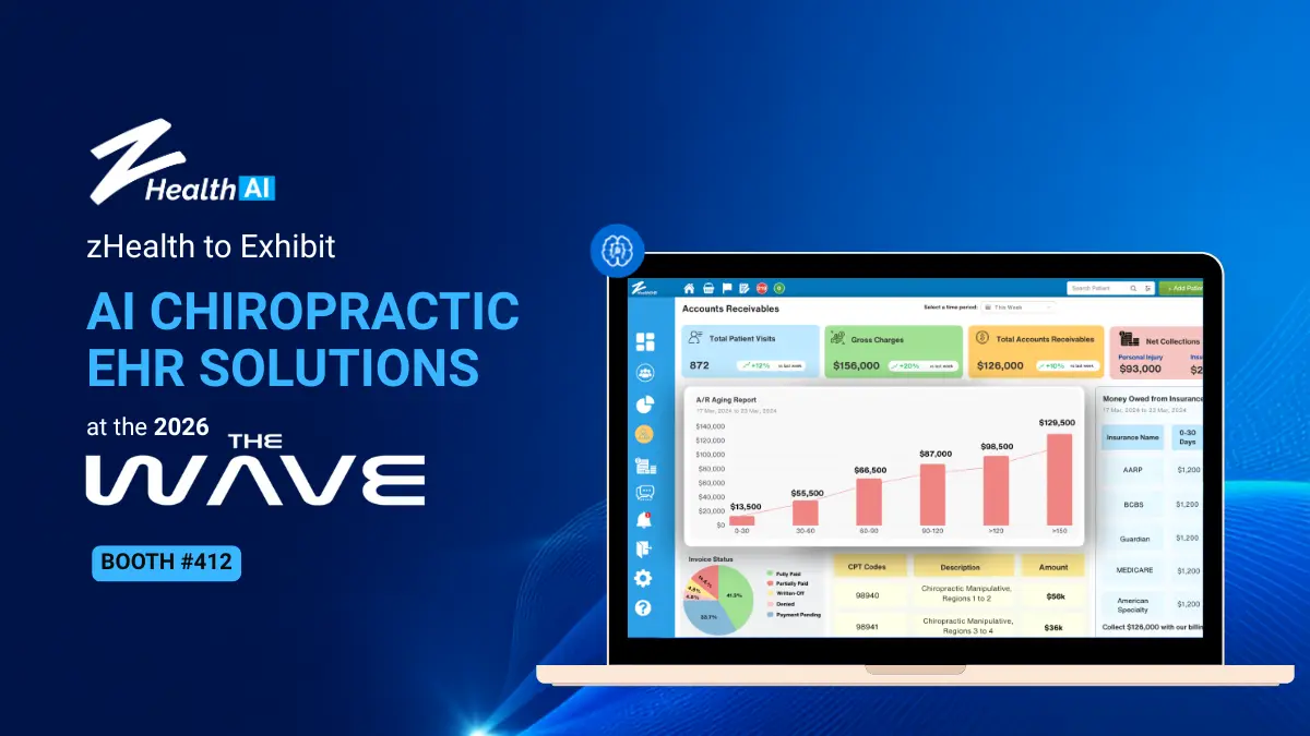 zHealth AI Chiropractic Software at WAVE Conference 2026 zHealth AI Chiropractic Software at WAVE Conference 2026