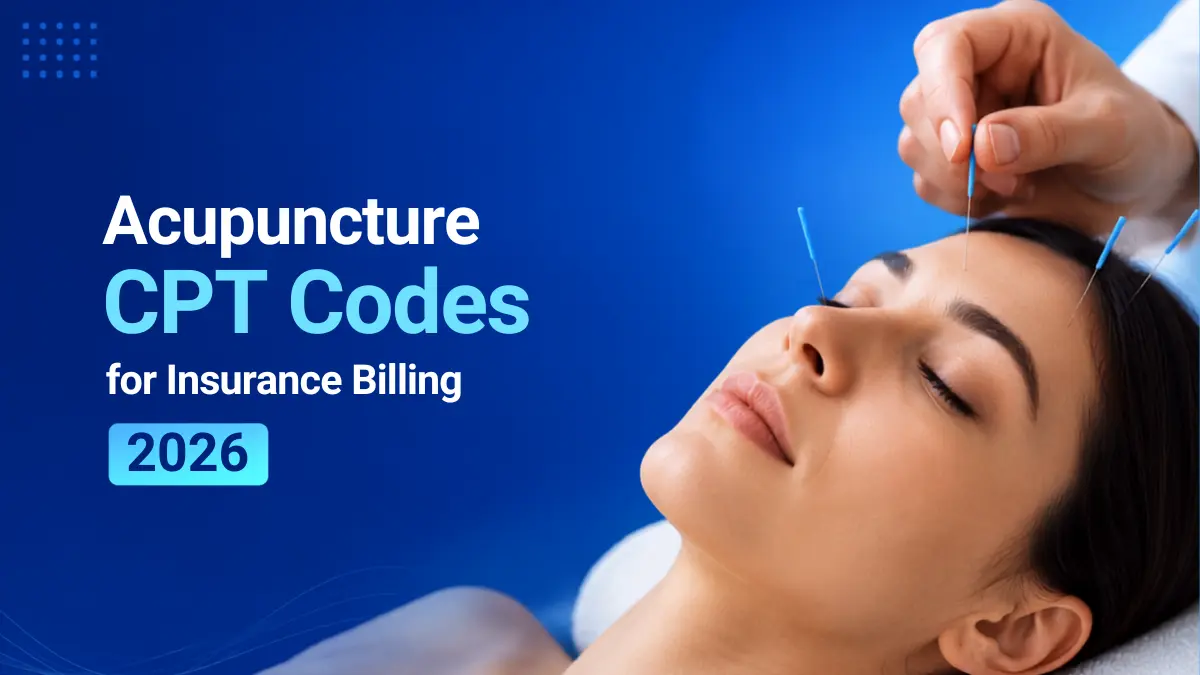 acupuncture cpt codes 2026